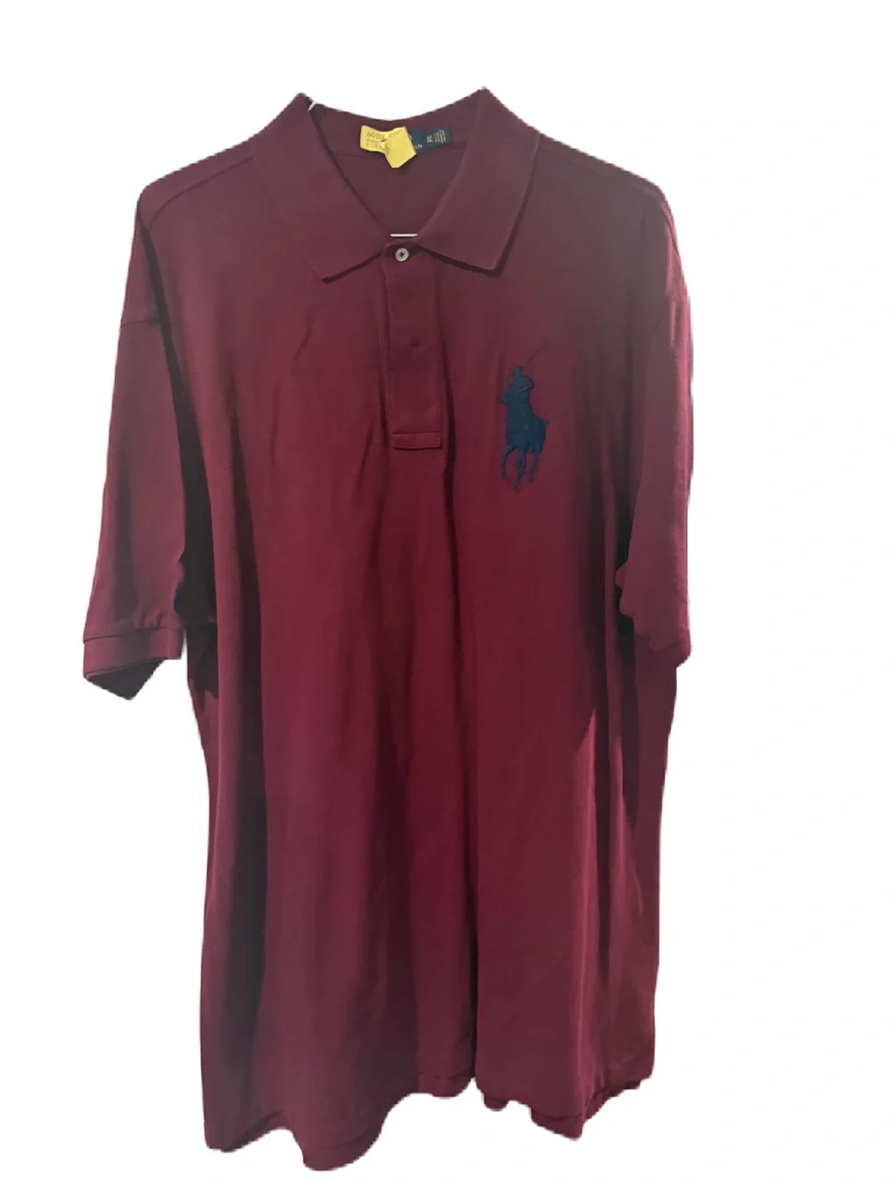 Polo by Ralph Lauren Men’s Maroon Short-Sleeve Polo